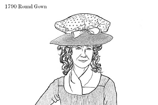coloring sheet from genesee villiage